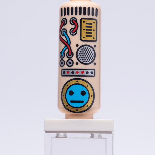 Tall Robot Head (Lt Flesh)