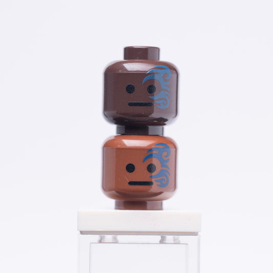 Tyson Heads (Misprint Dk Brown)